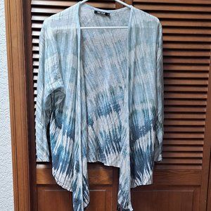 NWOT Nic & Zoe Textured Open Cardigan XL